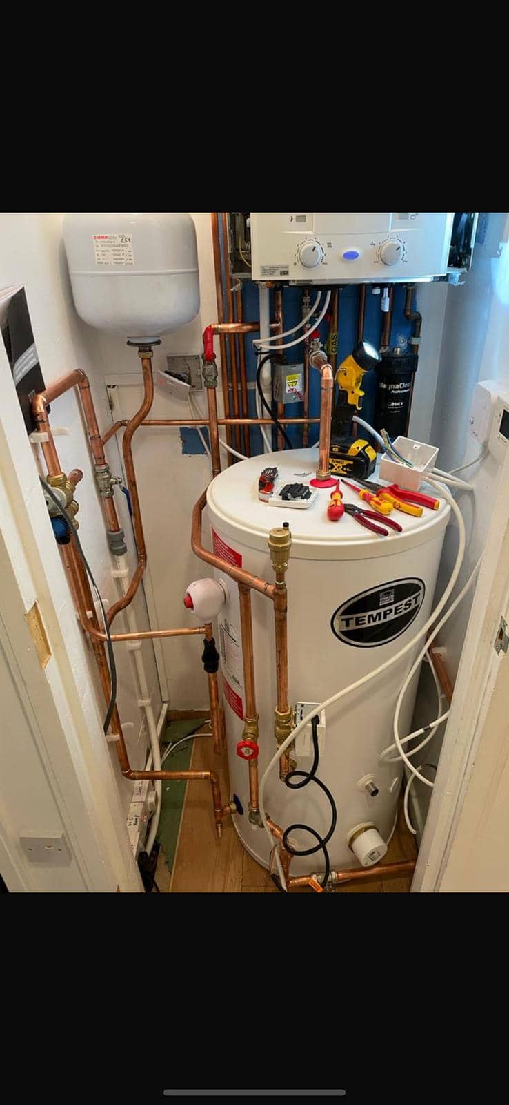 Bathroom plumbing